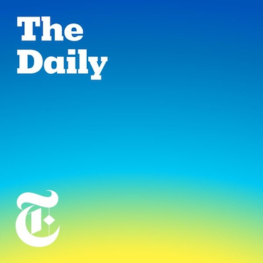 The Daily / Today Explained The Daily is the radio edition of the popular podcast by the same name, produced by The New York Times. Hosts Michael Barbaro and Sabrina Tavernise provide an irresistible layman’s approach to some of the most compelling and complicated stories of our time.
